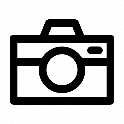 Camera, digital, hotel, image, line, photo, photography icon - Download on Iconfinder
