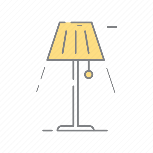 Furniture, hotel, lamp, light, service, travel icon - Download on Iconfinder