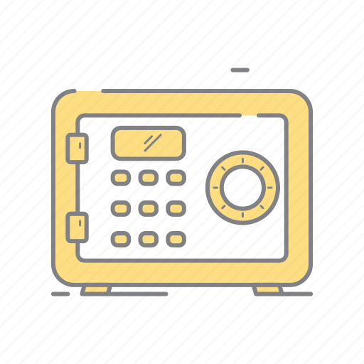 Hotel, safe box, safebox, service, travel icon - Download on Iconfinder