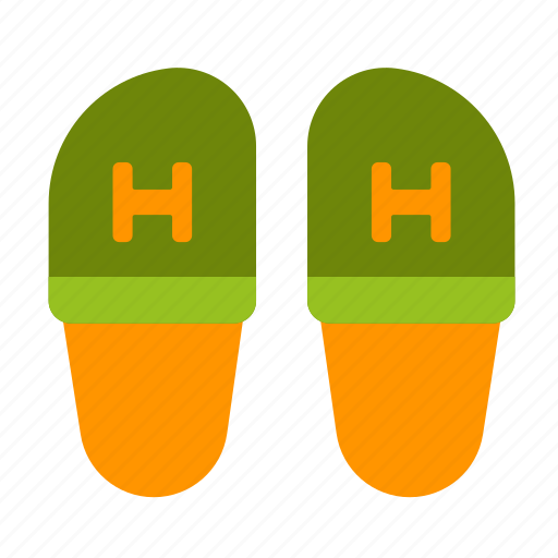 Comfortable, fabric, footwear, shoe, slipper, service, hotel icon - Download on Iconfinder