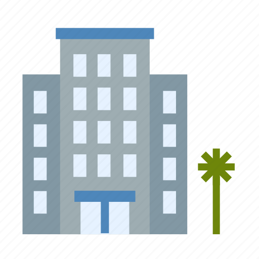 Hotel, service, accommodation, building, motel, travel, booking icon - Download on Iconfinder