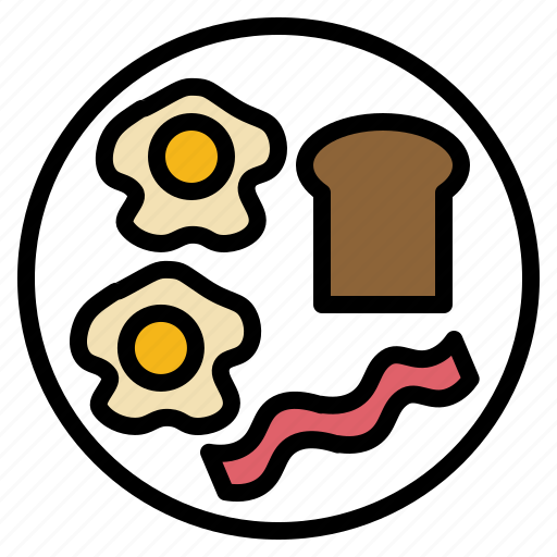 Breakfast, meal, food, restaurant, morning, eat, bread icon - Download on Iconfinder