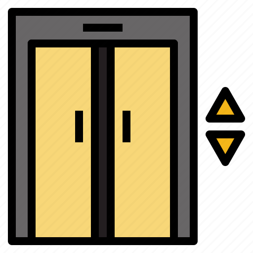 Elevator, lift, building, transport, floor, construction icon - Download on Iconfinder