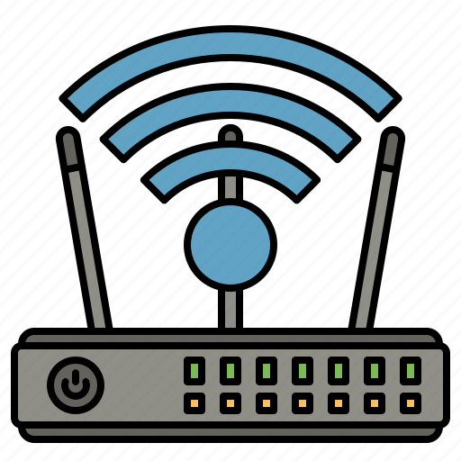 Wifi, router, access, point, wireless, electronics icon - Download on Iconfinder
