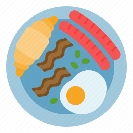 Breakfast, meal, lunch, bacon, restaurant icon - Download on Iconfinder