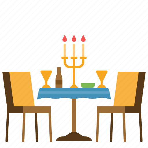 Restaurant, table, chair, dinner, eating icon - Download on Iconfinder