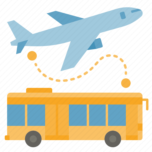 Shuttle, service, bus, airport, transportation icon - Download on Iconfinder