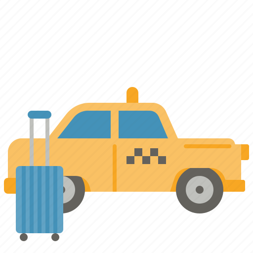 Taxi, service, transportation, bag, car icon - Download on Iconfinder
