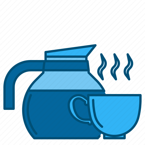 Coffee, shop, cup, pot, breakfast icon - Download on Iconfinder