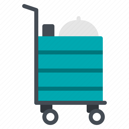 Gueridon, service, serving, trolley icon - Download on Iconfinder