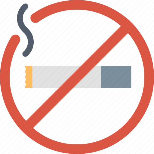 Cigarette, no smoking, prohibited, restricted, smoke, stop icon - Download on Iconfinder
