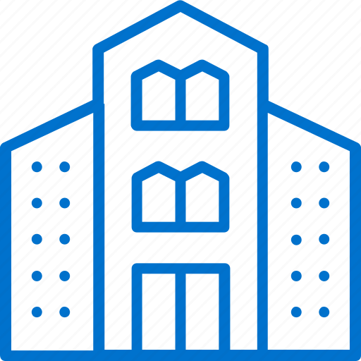 Architecture, building, construction, facilities, hotel, house, office icon - Download on Iconfinder