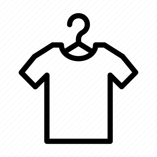 Clothes, hanger, shirt, wardrobe, wear icon - Download on Iconfinder
