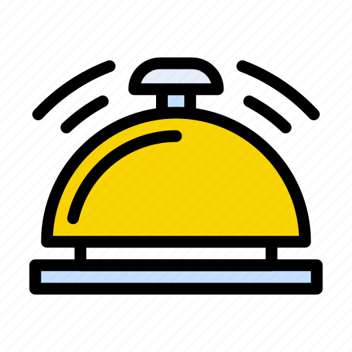 Alert, bell, buzzer, reception, ring icon - Download on Iconfinder