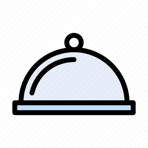 Cover, dish, food, hotel, meal icon - Download on Iconfinder