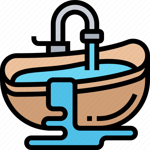 Bathtub, bath, bathroom, furniture, spa icon - Download on Iconfinder