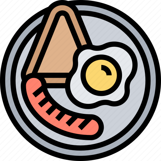 Breakfast, meal, dining, restaurant, food icon - Download on Iconfinder
