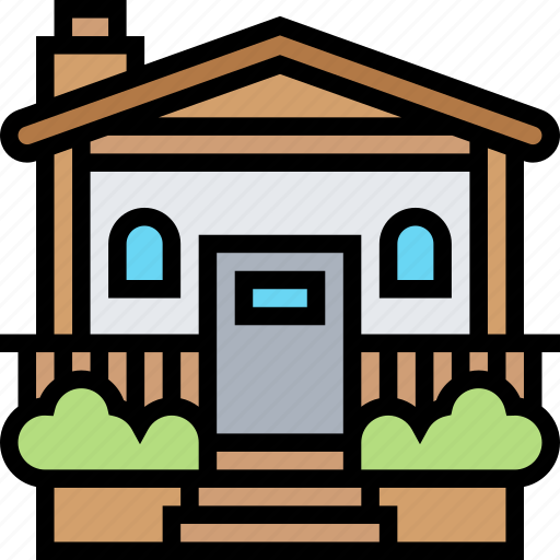 Rental, house, accommodation, cabin, room icon - Download on Iconfinder