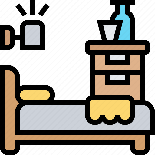 Bedroom, furniture, room, hotel, resting icon - Download on Iconfinder