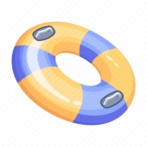 Pool ring, lifebuoy ring, float ring, swim ring, inflatable ring icon - Download on Iconfinder