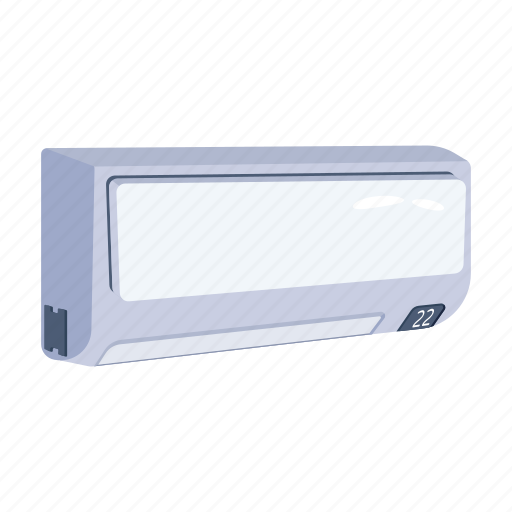 Air conditioner, cooling appliance, conditioner, home appliance, split ac icon - Download on Iconfinder