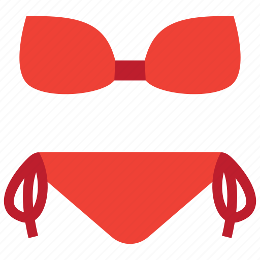 Bikini, bra, lingerie, swimwear, underwear, undergarment, woman icon - Download on Iconfinder