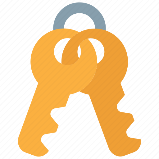 Key, lock, password, hotel, motel, protection, room icon - Download on Iconfinder