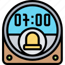 clock, alarm, time, minute, digital