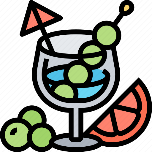 Cocktail, drink, beverage, bar, refreshing icon - Download on Iconfinder