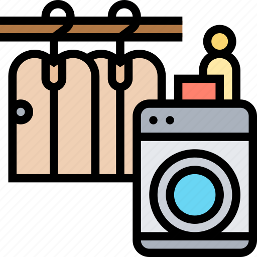 Laundry, clothes, washing, hygiene, service icon - Download on Iconfinder