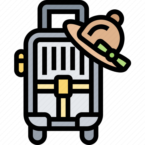 Luggage, baggage, vacation, travel, trip icon - Download on Iconfinder