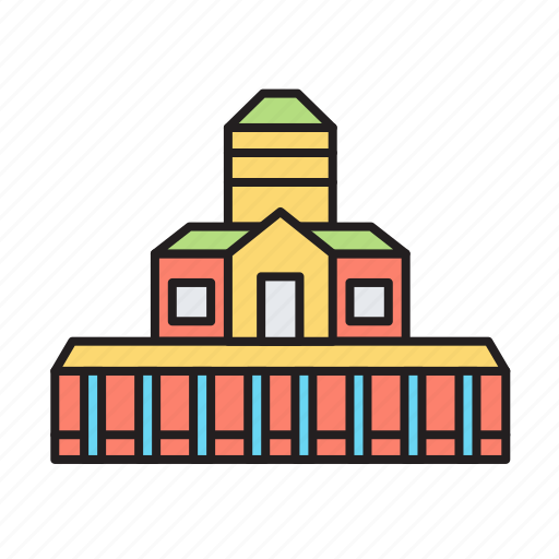 Building, construction, estate, home, house, property, real estate icon - Download on Iconfinder
