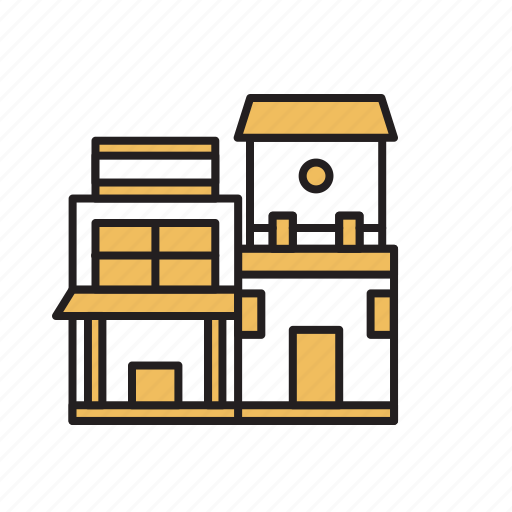 Building, construction, estate, home, house, property, real estate icon - Download on Iconfinder