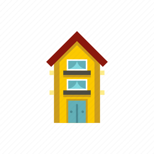 Architecture, estate, exterior, home, house, real, residential icon - Download on Iconfinder