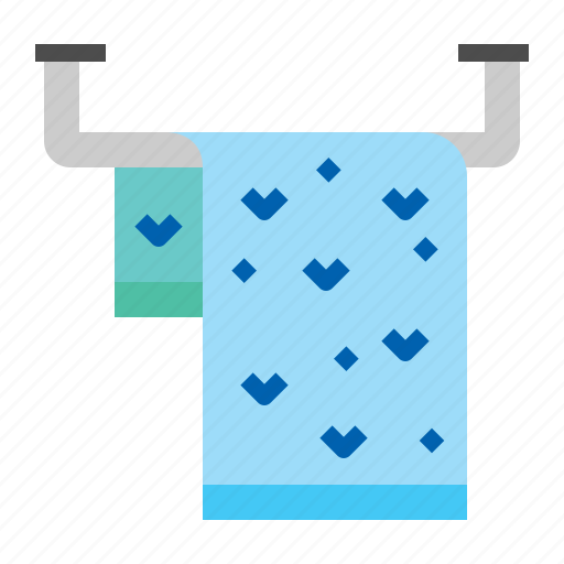 Bath, hanger, hanging, towel icon - Download on Iconfinder