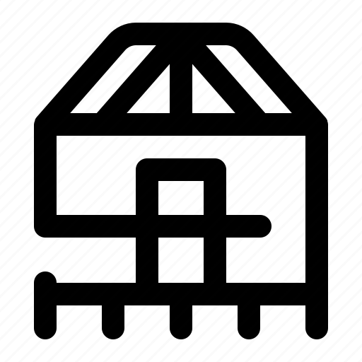 Yurt, hut, house, home, architecture, realestate, interior icon - Download on Iconfinder
