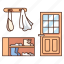 interior, house, mudroom, entryway, wood, shoes, coats, bags, door 