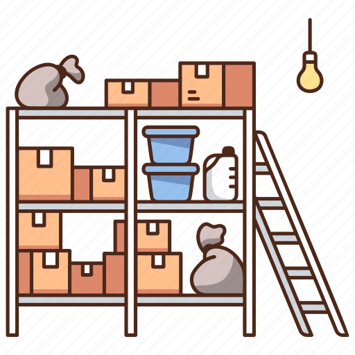 Room, storage, box, interior, store, home, house icon - Download on Iconfinder