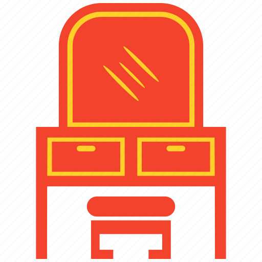 Draw, furniture, mirror, shelf, table icon - Download on Iconfinder