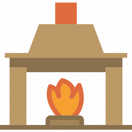 Decor, enjoy, fire, fireplace, rest, wood2 icon - Download on Iconfinder