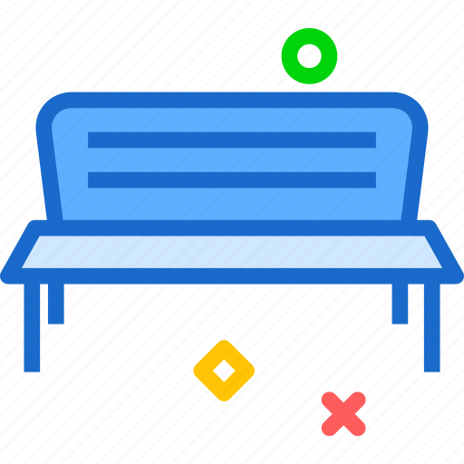Bench, rest, seating icon - Download on Iconfinder
