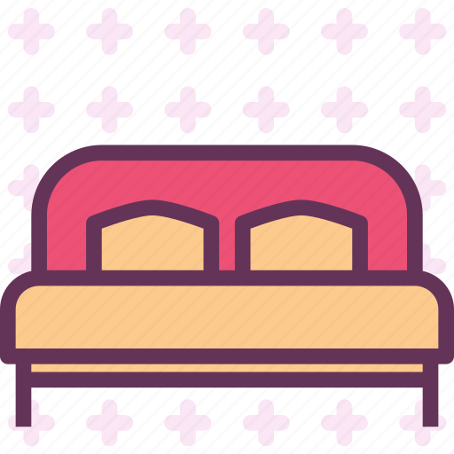 Bed, double, night, rest, sleep icon - Download on Iconfinder