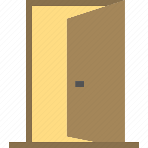 Door, entrance, exit, opendoor icon - Download on Iconfinder