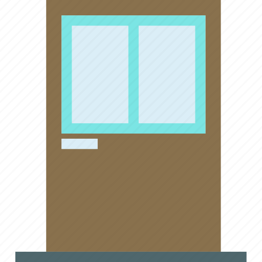 Door, entrance, exit, interiordoor, outdoor, window icon - Download on Iconfinder