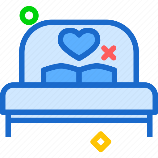 Bed, love, night, rest, sleep icon - Download on Iconfinder