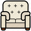 sofa, rest, relax, furniture, and, household, couch