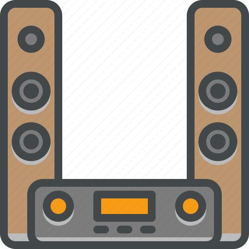 Hifi, speakers, stereo icon - Download on Iconfinder