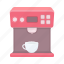 appliance, coffee machine, coffee maker, equipment, fixture, household appliances 