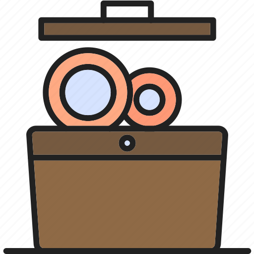 Dish, washer, clean, laundry, wash icon - Download on Iconfinder