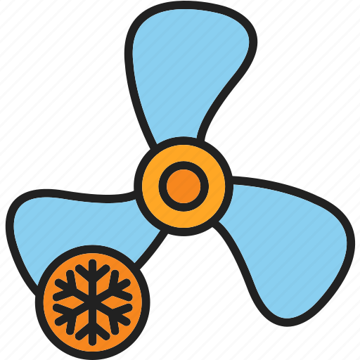 Fan, energy, wind, power, snowflake icon - Download on Iconfinder